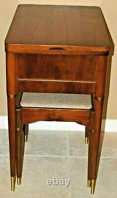 Singer Sewing Cabinet Table & Stool 301 401A 403 404 411 412 500 503 328 348 MCM