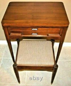 Singer Sewing Cabinet Table & Stool 301 401A 403 404 411 412 500 503 328 348 MCM