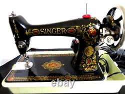 Singer Sewing Machine 66 Red Eye