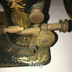 Singer Sewing Machine Antique Unrestored great piece of history #11,062,097