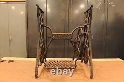 Singer Sewing Machine Cast Iron Base Stand