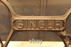 Singer Sewing Machine Cast Iron Base Stand