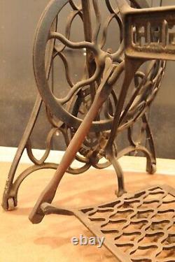 Singer Sewing Machine Cast Iron Base Stand