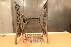 Singer Sewing Machine Cast Iron Base Stand