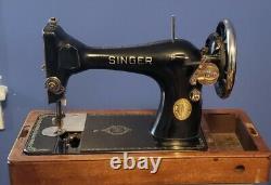 Singer Sewing Machine Manual Model 127 or 128 Serial JB055933 Canada Vtg 1936