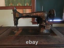 Singer Sewing Machine Model 27 with Accessories (1903 Mfg)