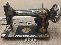 Singer Sewing Machine Scotland 1901 Professionally appraised Vintage Antique