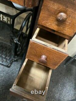 Singer Sewing Machine Table Vintage