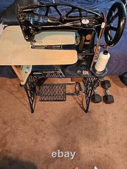 Singer Treadle Commercial Leather Cobbler Sewing Machine 29k 70 Leather Sewing