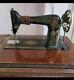 Singer Treadle Sewing Machine Circa 1920 Plus Cabinet -vintage
