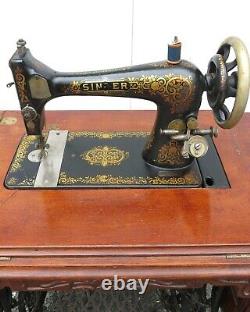 Singer Treadle Sewing Machine with 7 drawers