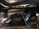 Singer, Sewing Machine, Ef219721, 1949, Used Condition, Works Well, Antique
