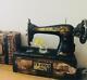 Singer Sewing Machine Antique Display Junk