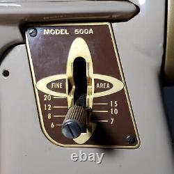 TESTED SINGER 500a Rocketeer Sewing Machine & Accessories WORKS GREAT! See Video