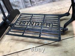 Treadle Sewing Machine, Cast Iron Base, Industrial Age Singer Steampunk QL