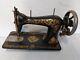 Unrestored 1903 Singer 15 With Rare Pheasant Decal Sewing Machine