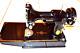 Very Clean Singer Featherweight 221 Sewing Machine Case & Extras April 20, 1948