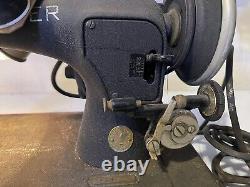 VERY RARE UNIQUE FIND 1930ish vintage black sewing singer machine af238106