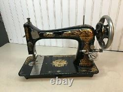 VINTAGE ANTIQUE 1900s SINGER CAST IRON INDUSTRIAL SEWING MACHINE HEAD ONLY
