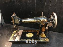 VINTAGE ANTIQUE 1900s SINGER CAST IRON SEWING MACHINE HEAD ONLY EGYPTION