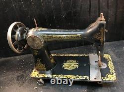 VINTAGE ANTIQUE 1900s SINGER CAST IRON SEWING MACHINE HEAD ONLY EGYPTION