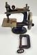 Vintage Antique Singer Mini Sewing Machine 1920s Model 20 Childs Toy With Clamp