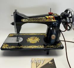 VINTAGE RARE 1973 Singer Sphinx Treadle Sewing Machine Amazing Condition WORKS