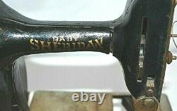 Very Rare Collectable Antique Baby Sheridan Sewing Machine Hand Crank