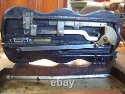 Vintage 1873 Singer Sewing Machine withFold out Hood, Sr. # 1007106