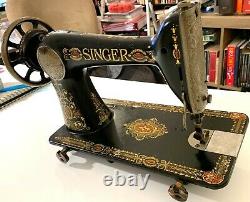 Vintage 1911 Singer Sewing Machine #g9649947 Gorgeous