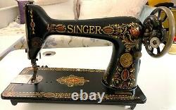 Vintage 1911 Singer Sewing Machine #g9649947 Gorgeous