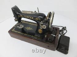 Vintage 1925 Singer 99 Sewing Machine withPower Cord/Pedal