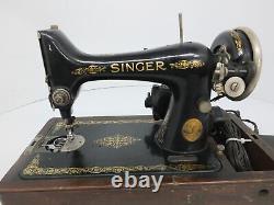 Vintage 1925 Singer 99 Sewing Machine withPower Cord/Pedal