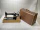Vintage 1930 Singer Hand Crank Sewing Machine Model 66k Serial #y8018822
