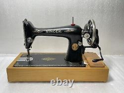 Vintage 1930 Singer Hand Crank Sewing Machine Model 66K Serial #Y8018822