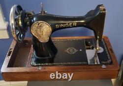 Vintage 1936 Singer Sewing Machine Manual Model 8445 Serial JB055933 Canada