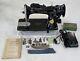 Vintage 1948 Singer 15-91 Sewing Machine Withaccessories, Scrolled, Serviced, Vgc