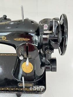 Vintage 1948 Singer 15-91 Sewing Machine withaccessories, Scrolled, SERVICED, VGC