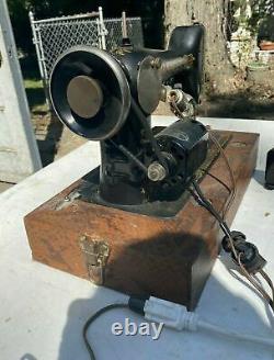 Vintage Antique Singer Redeye Sewing Machine