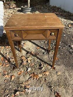 Vintage/Antique Singer Sewing Machine Table Cabinet Fit Singer 66