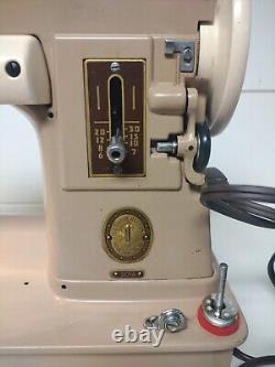 Vintage Heavy Duty Singer 301A Sewing Machine Working