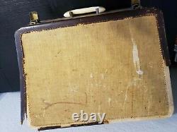 Vintage Portable 306K Sewing Machine & Case Motor (#BA3-8) Working K 452