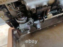 Vintage Portable 306K Sewing Machine & Case Motor (#BA3-8) Working K 452
