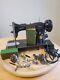 Vintage Singer 15-90 Sewing Machine For Leather, Cotton, Lace+attachments+more