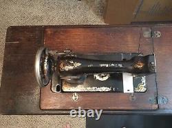 Vintage Singer 1851 1951 Sewing Machine with Pedal