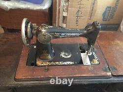 Vintage Singer 1851 1951 Sewing Machine with Pedal