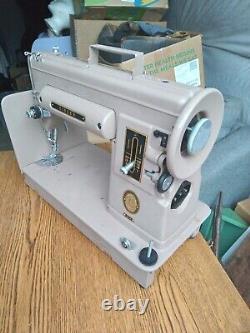 Vintage Singer 301A Long Bed Sewing Machine-Very Clean No Pedal or Cord