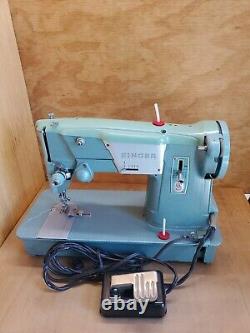 Vintage Singer 327K Precision Heavy Duty Zigzag Sewing Machine NO CASE Works