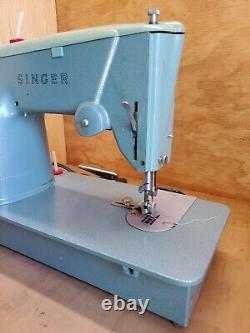 Vintage Singer 327K Precision Heavy Duty Zigzag Sewing Machine NO CASE Works