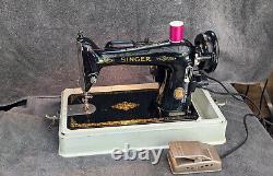 Vintage Singer 66 Centennial Sewing Machineexcellent1951serviced